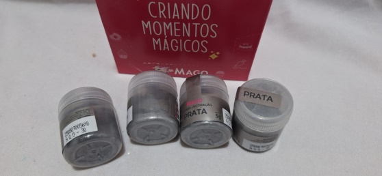 PO PARA DECORA�AO  PRATA 5GR 1UND